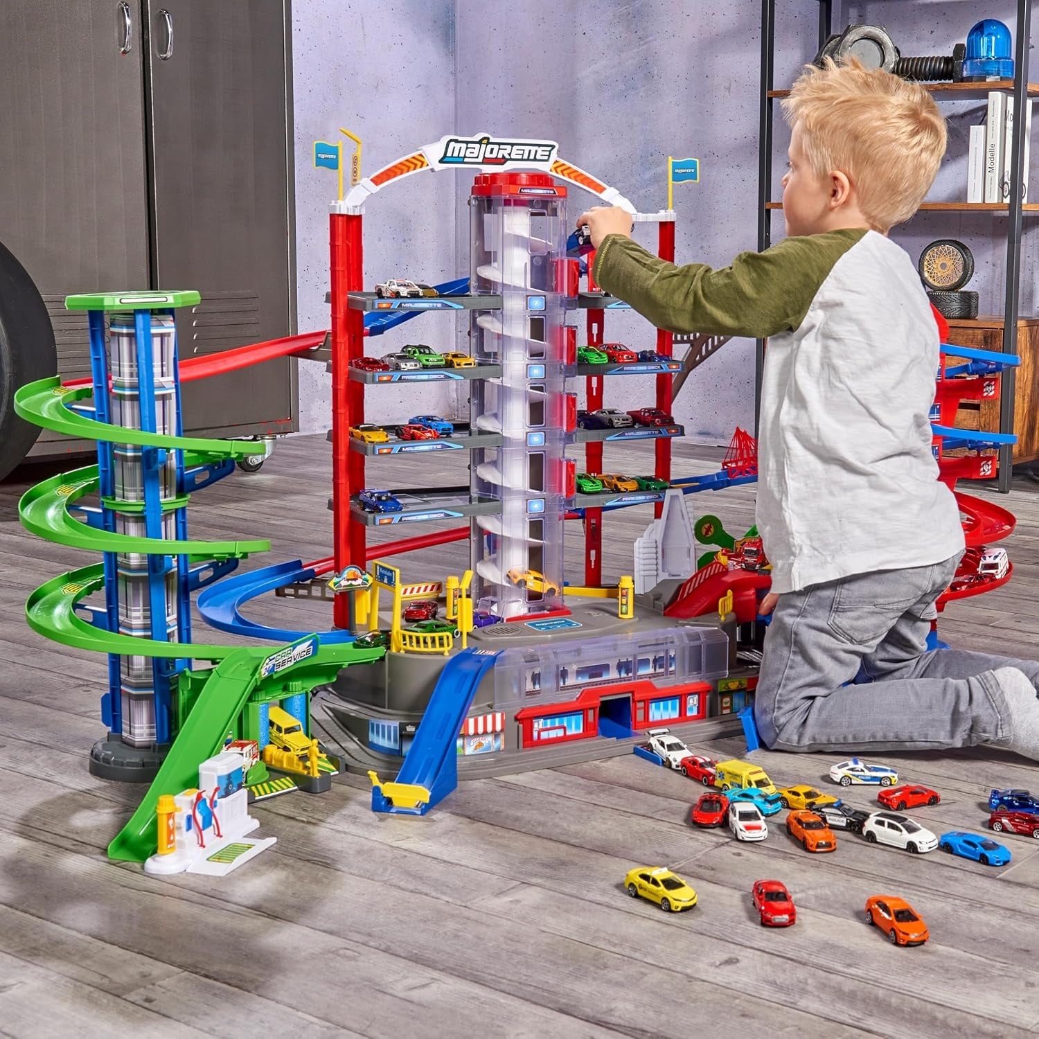 Garage Automobile Géant pour Enfants - Jusqu'à 35% de remise