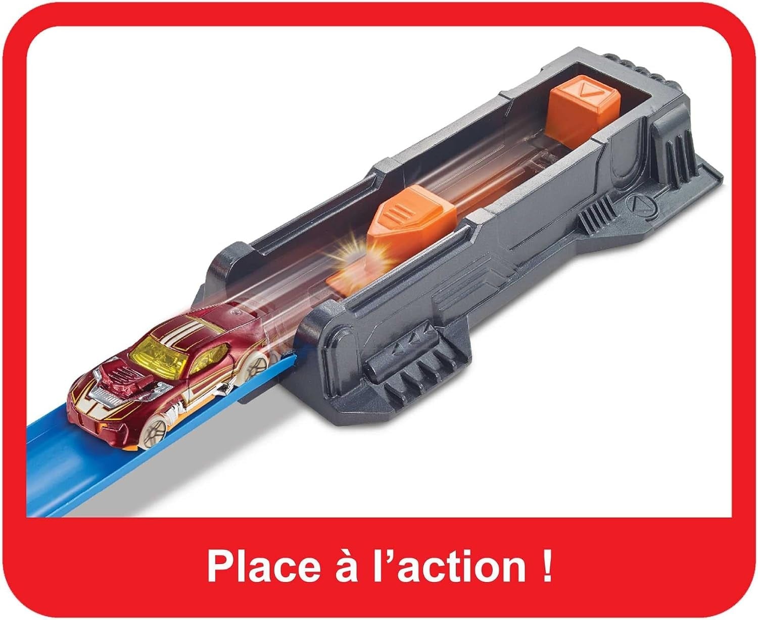 Hot Wheels Circuit de course en spirale avec looping - Jusqu'à 34% de remise