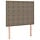 Tête de lit en tissu taupe 90x118/128 cm - Jusqu'à -34%