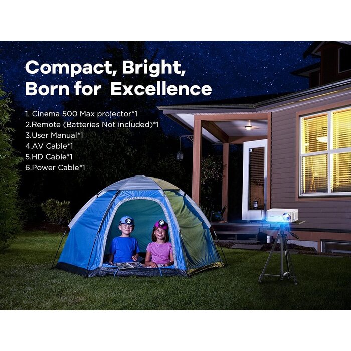 Projecteur Full HD 1080P WiFi/Bluetooth - Jusqu'à -35% sur l'état outlet
