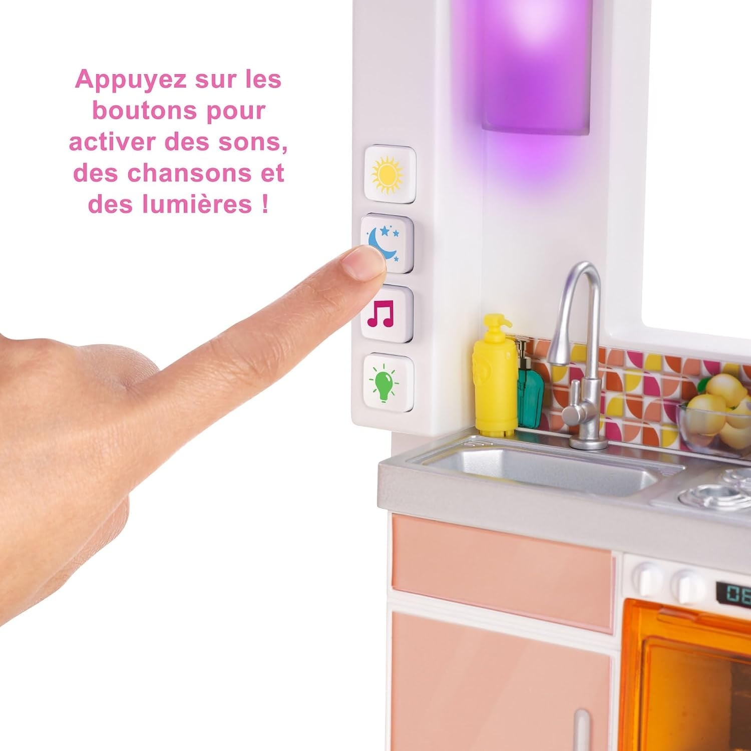 Maison de Poupée 114 cm - 3 étages avec accessoires - Jusqu'à 35% de réduction