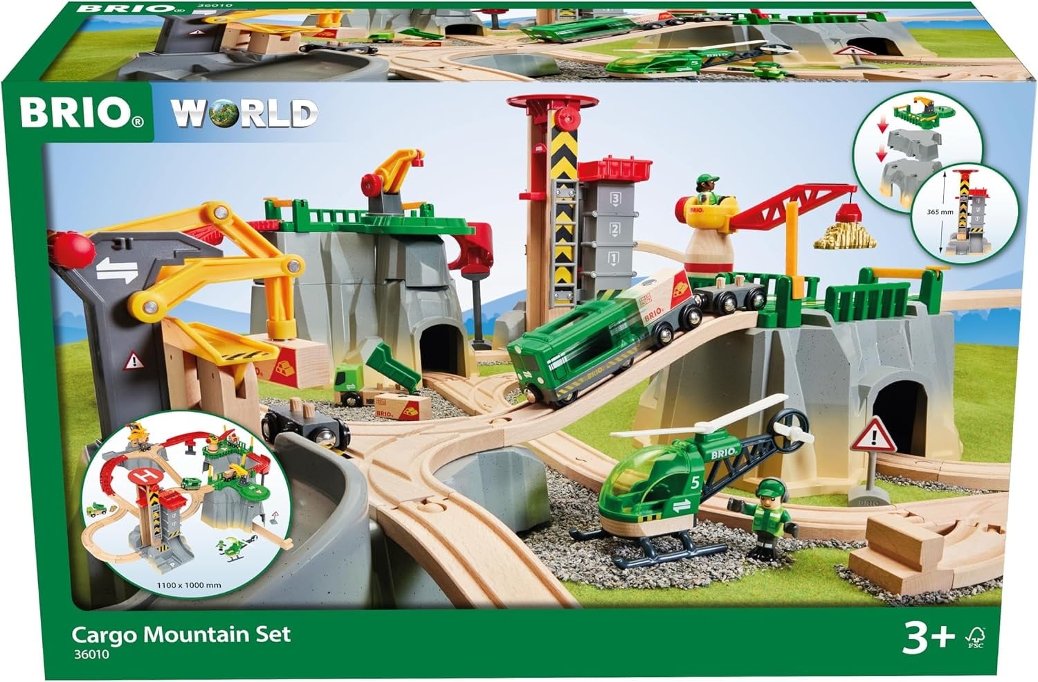 Circuit de train en bois Deluxe 49 pièces - Jusqu'à 35% de réduction