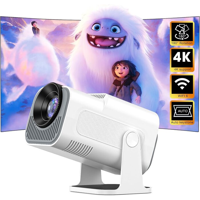 Mini Projecteur Full HD Rotatif 180° - Jusqu'à -34% sur votre Home Cinéma