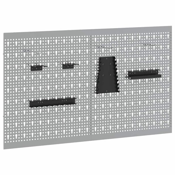 Vidaxl Panneaux muraux porte-outils 100x60cm - Ensemble de 2 - Jusqu'à -33%