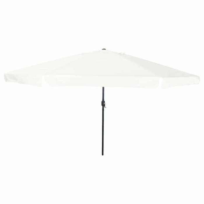 Vidaxl Parasol de jardin 394x394cm Sable - Jusqu'à 34% de remise