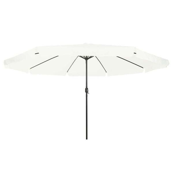 Vidaxl Parasol de jardin 394x394cm Sable - Jusqu'à 34% de remise
