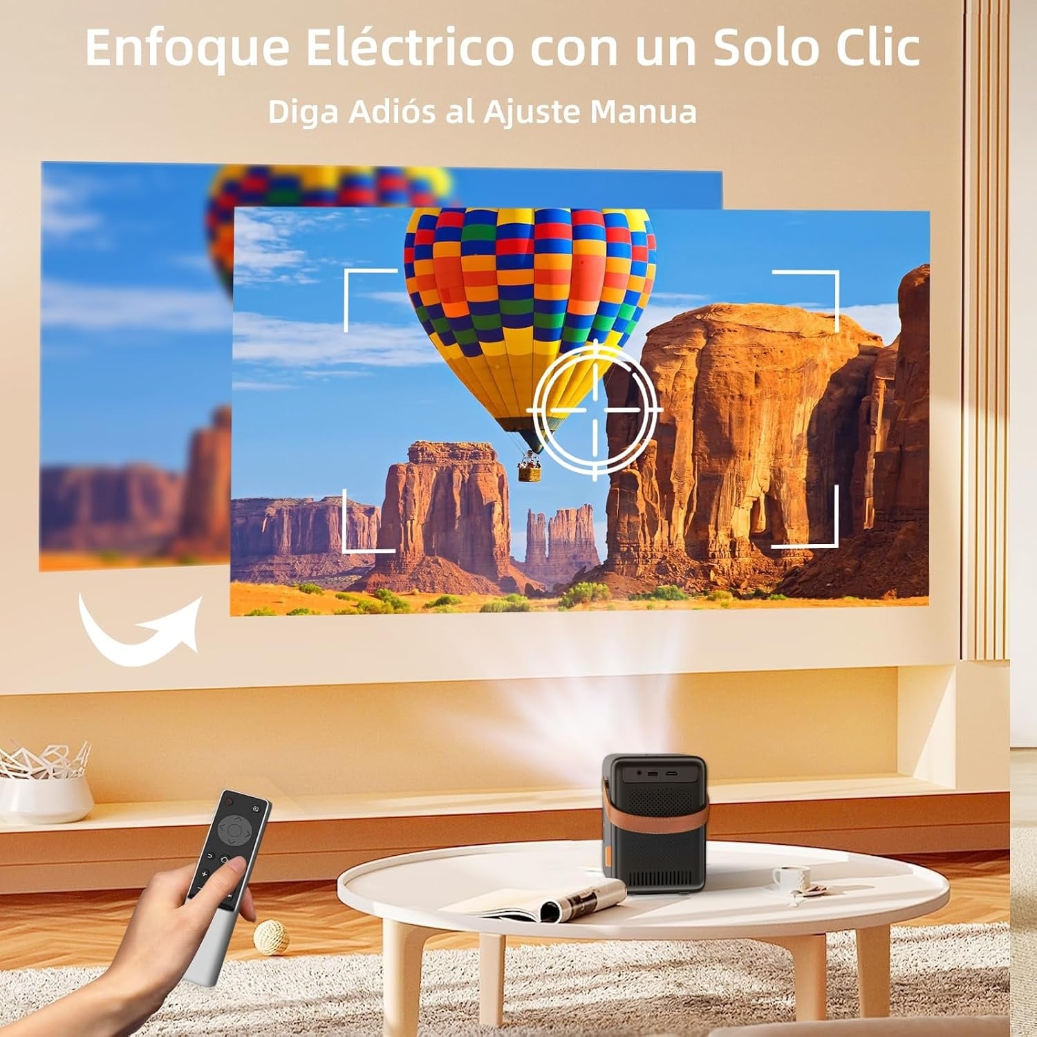 Mini Projecteur Full HD 1080p - Jusqu'à 300 pouces - Remisé jusqu'à 34%