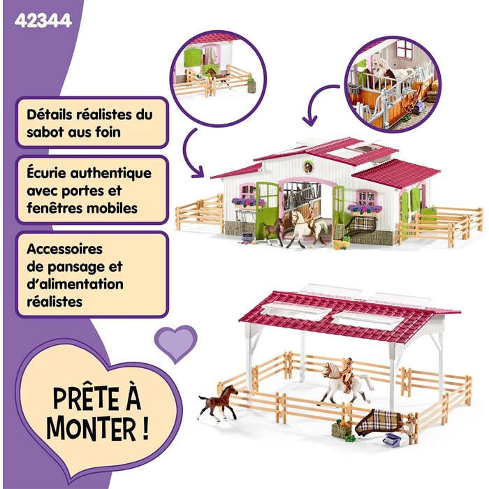 Centre équestre avec figurines et accessoires - Jusqu'à 30% de remise