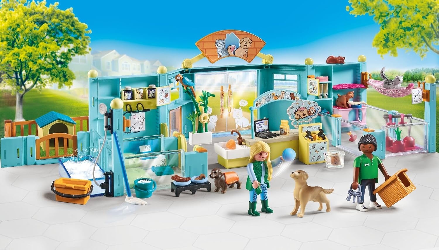 Hôtel pour animaux : Ensemble complet 191 pièces - Jusqu'à -29%