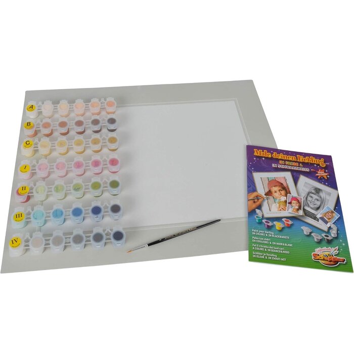 Kit peinture par numéros personnalisé 30x40cm - Jusqu'à -29% de réduction