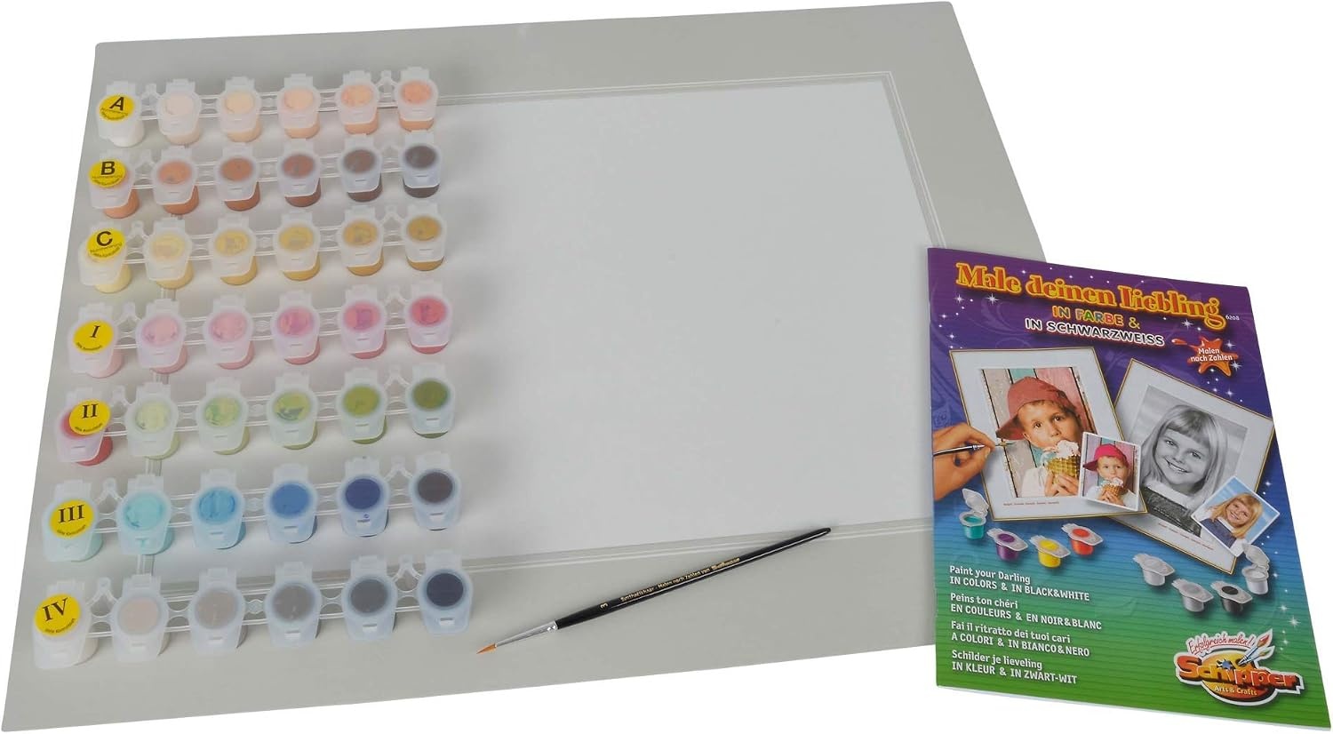 Kit peinture par numéros personnalisé 30x40cm - Jusqu'à -29% de réduction