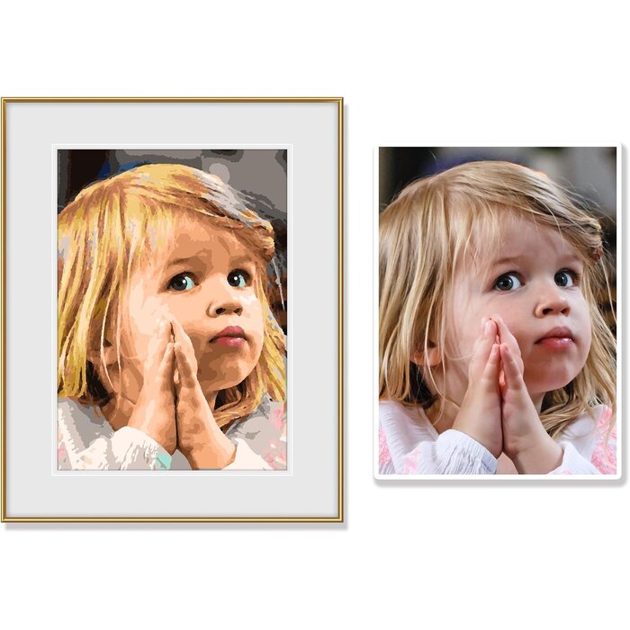 Kit peinture par numéros personnalisé 30x40cm - Jusqu'à -29% de réduction