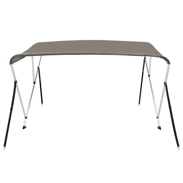 Bimini pour bateau 3 arceaux 183cm - Gris - Jusqu'à -35% en outlet