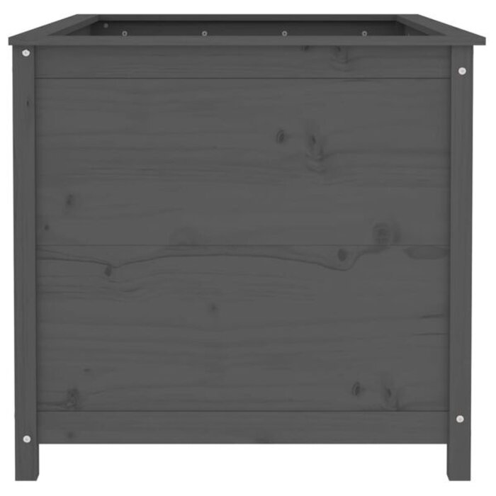Jardinière surélevée en pin gris - 120 cm - Jusqu'à 35% de réduction