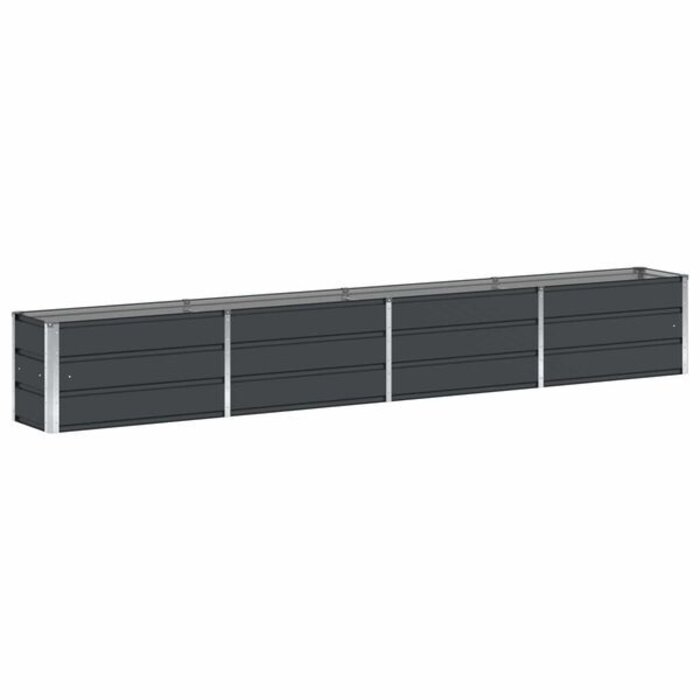 Grande Jardinière Rectangulaire Acier Anthracite 320cm - Jusqu'à -29%