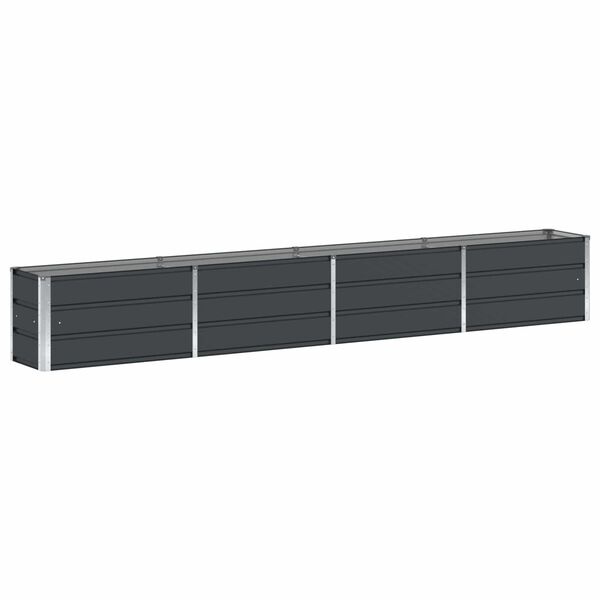 Grande Jardinière Rectangulaire Acier Anthracite 320cm - Jusqu'à -29%