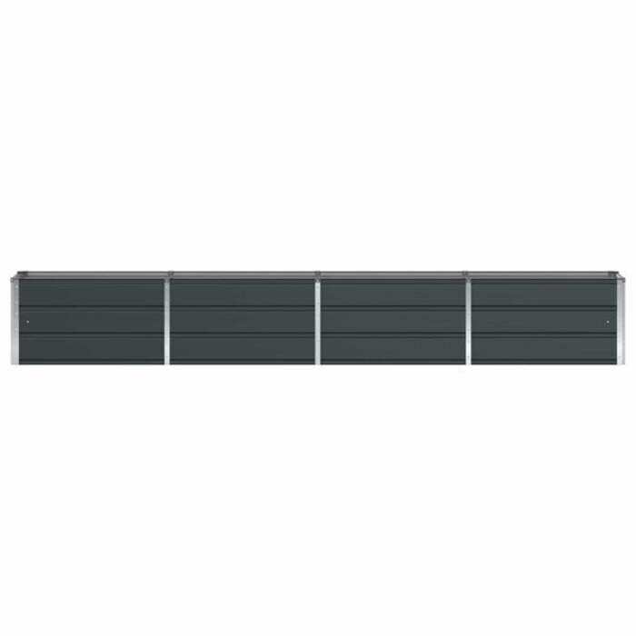 Grande Jardinière Rectangulaire Acier Anthracite 320cm - Jusqu'à -29%
