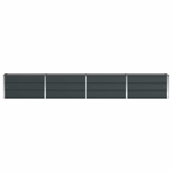 Grande Jardinière Rectangulaire Acier Anthracite 320cm - Jusqu'à -29%