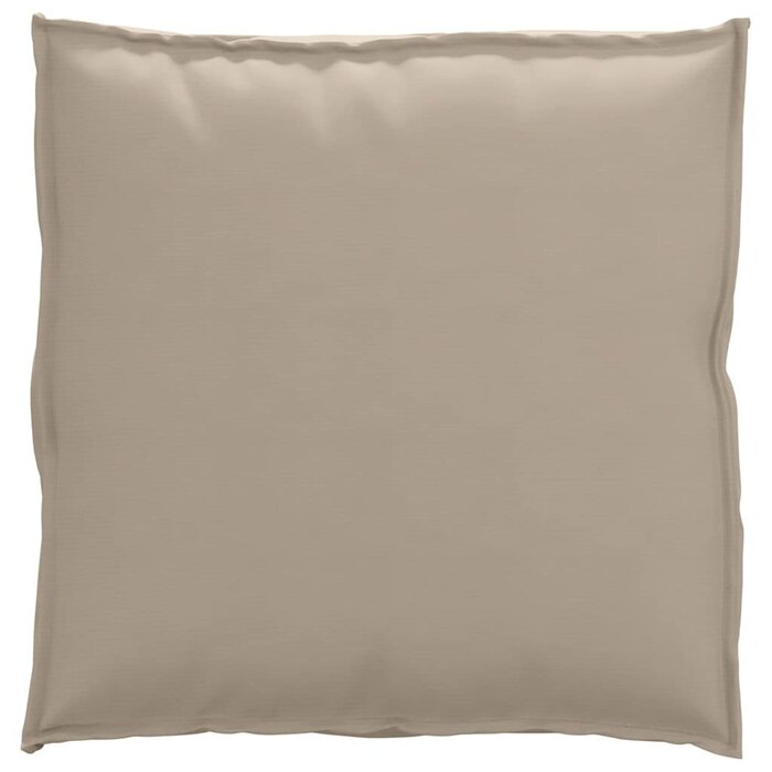 Coussin de palette 70x70 cm Taupe - Confort extérieur jusqu'à -33%