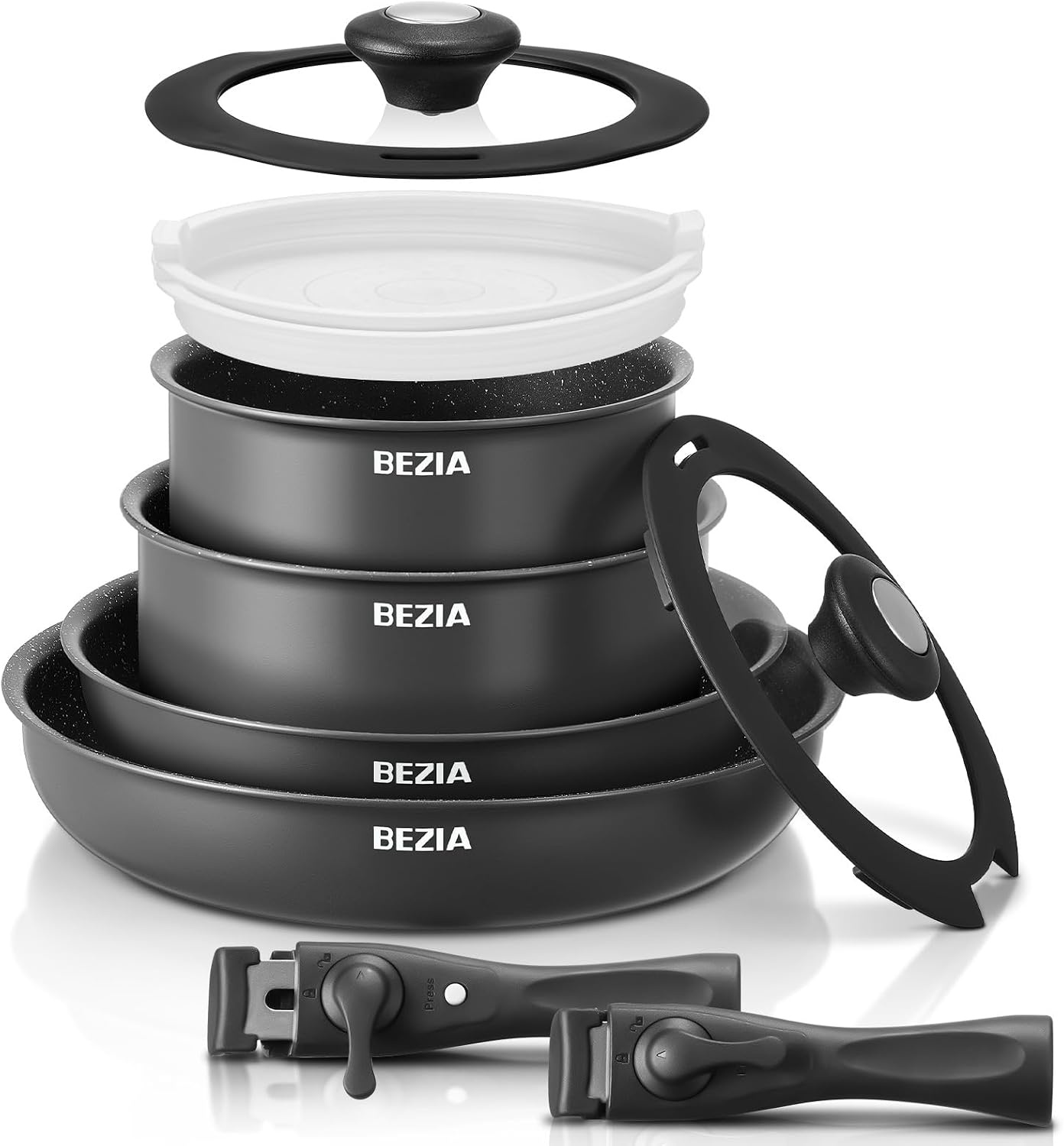 Set de 10 casseroles et poêles induction - Jusqu'à 34% de remise