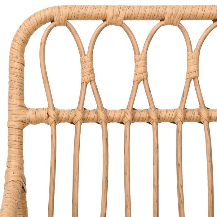 Vidaxl Lot de 2 chaises de jardin en résine tressée - Jusqu'à 34% de remise