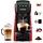 Machine à café 5-en-1 compacte 20 bars, rouge - Jusqu'à -35% en outlet