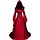 Robe médiévale à capuche rouge XXL - Jusqu'à -28% de remise