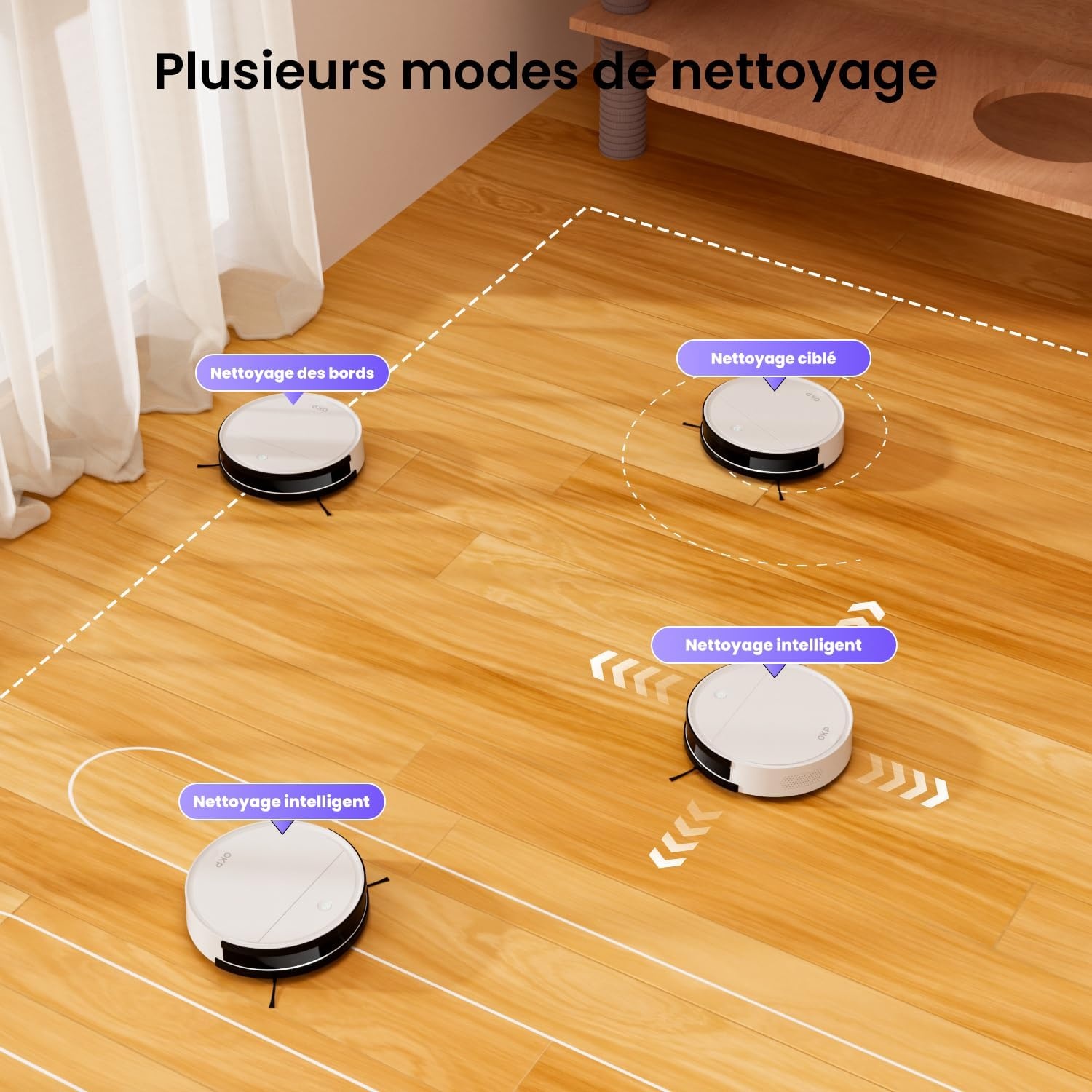 Robot Aspirateur et Laveur K5 : Jusqu'à 34% de réduction sur votre intérieur