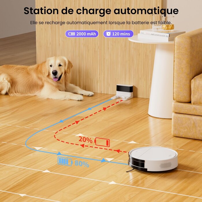 Robot Aspirateur et Laveur K5 : Jusqu'à 34% de réduction sur votre intérieur