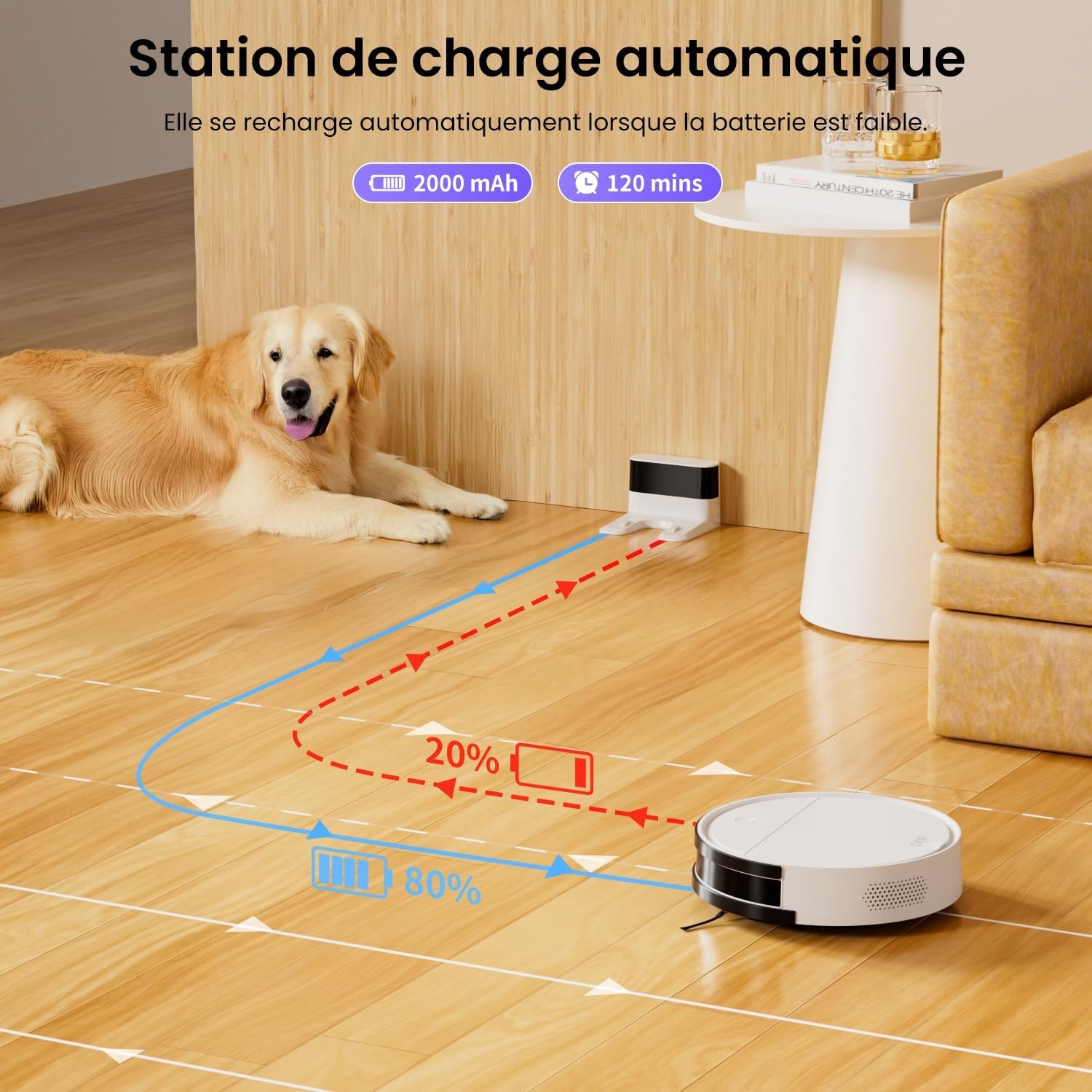 Robot Aspirateur et Laveur K5 : Jusqu'à 34% de réduction sur votre intérieur