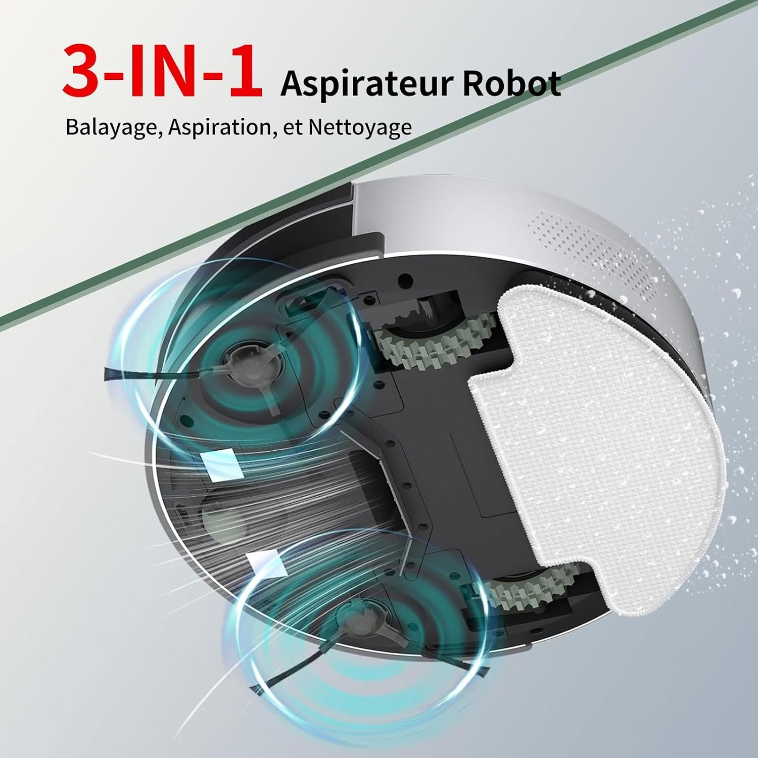 Robot Aspirateur et Laveur K5 : Jusqu'à 34% de réduction sur votre intérieur