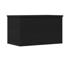 Vidaxl Boîte de rangement chêne noir 60x35cm - Jusqu'à -38%