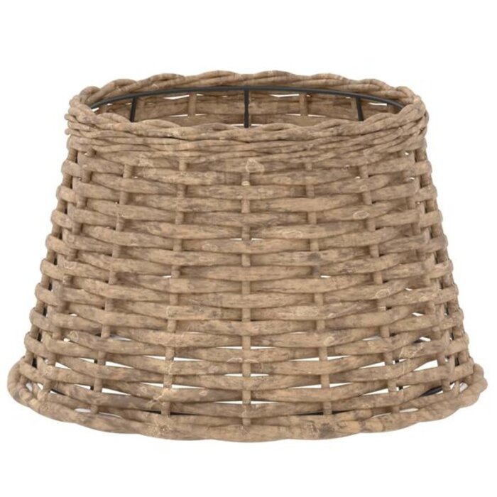 Vidaxl Abat-jour en osier marron Ø38 cm - Jusqu'à -42% sur votre décoration