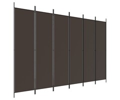 Vidaxl Paravent 6 panneaux 300x200 cm - Marron - Jusqu'à -37% sur une sélection