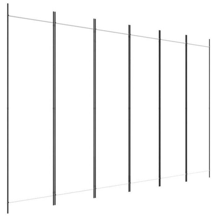 Vidaxl Paravent 6 panneaux blanc 300x200 cm - Jusqu'à 34% de remise