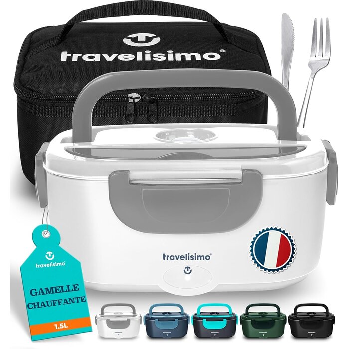 Lunchbox Électrique 1,5L Inox 100W 3-en-1 - Jusqu'à -32% sur l'Outlet