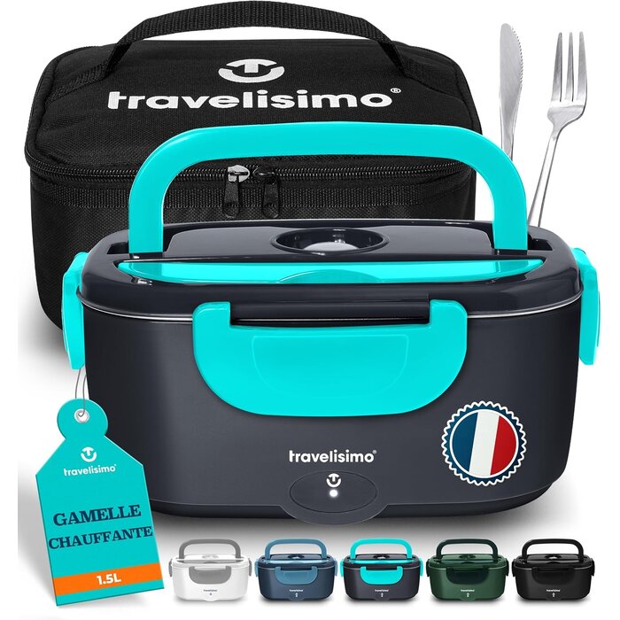 Lunchbox Électrique 1,5L Inox 100W 3-en-1 - Jusqu'à -32% sur l'Outlet