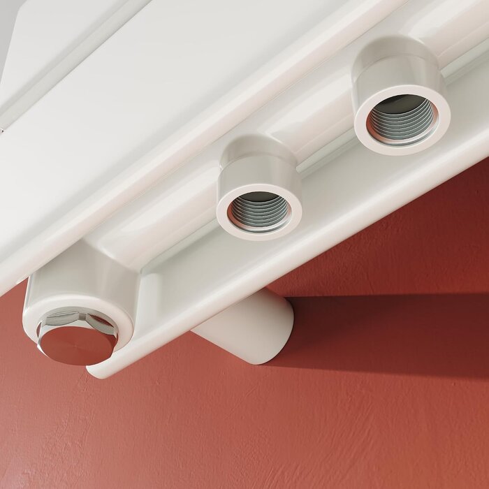 Radiateur Design Horizontal Blanc 950W - Jusqu'à -35%