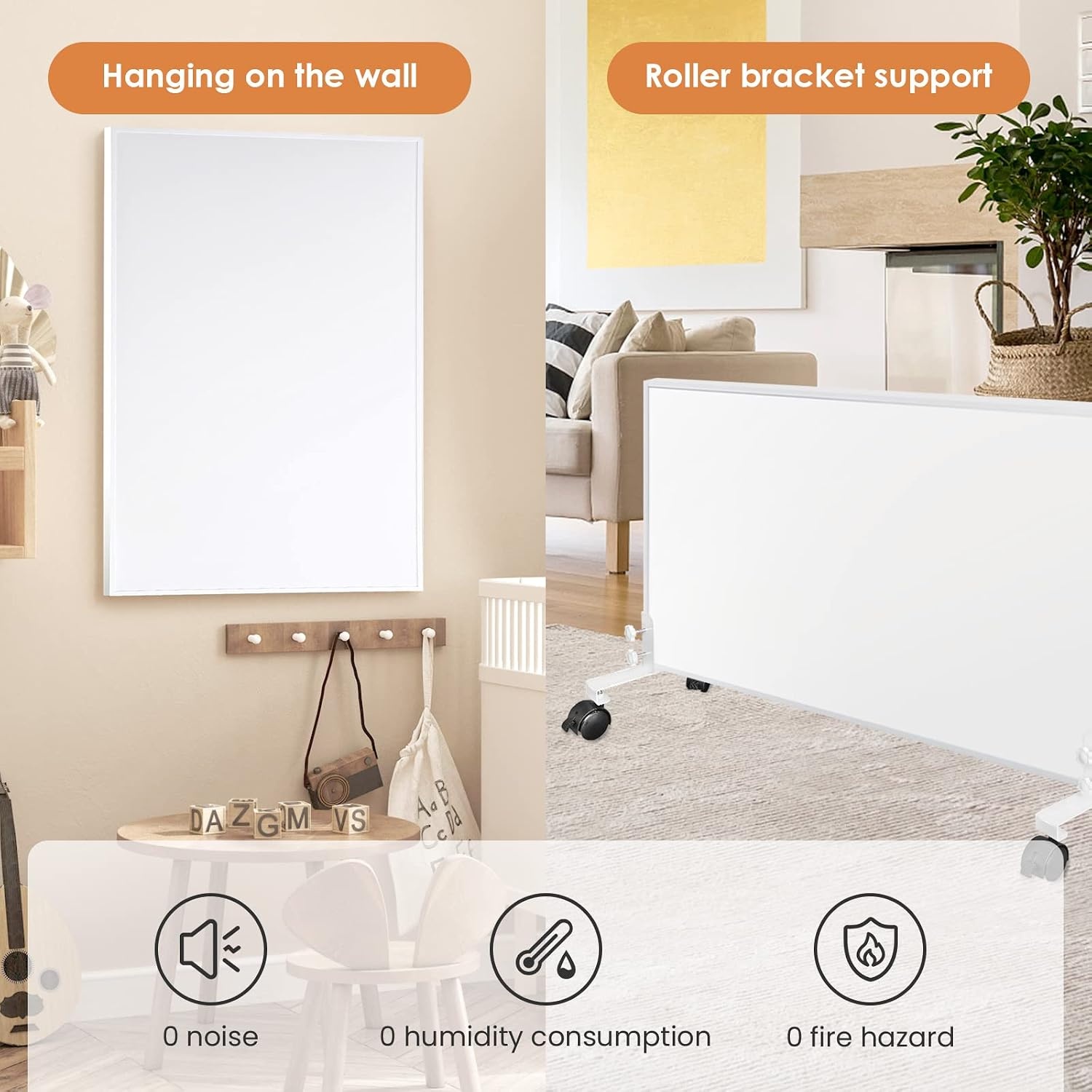 Panneau chauffant infrarouge 1200W connecté - Jusqu'à -34% sur le prix