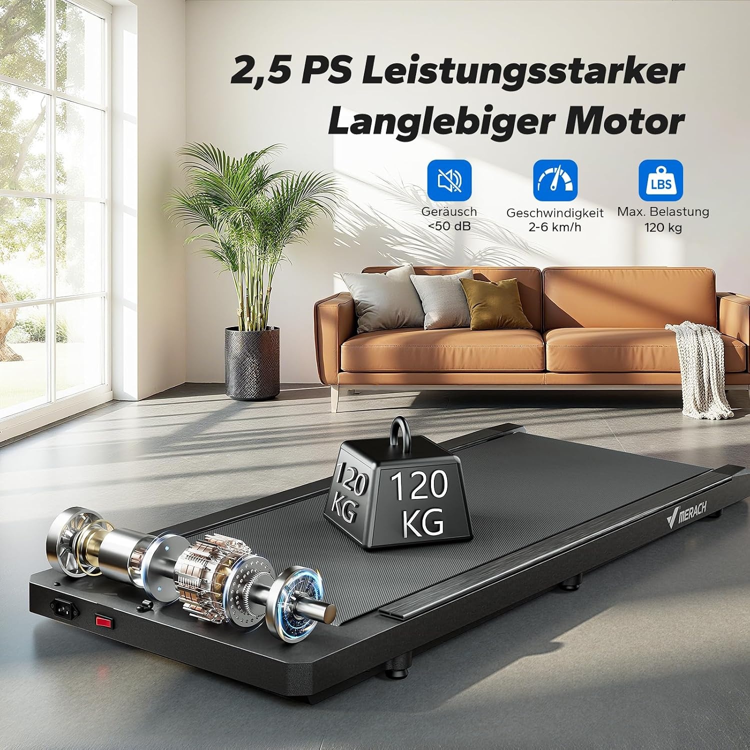 Tapis de course compact 3-en-1 - Jusqu'à 35% de réduction