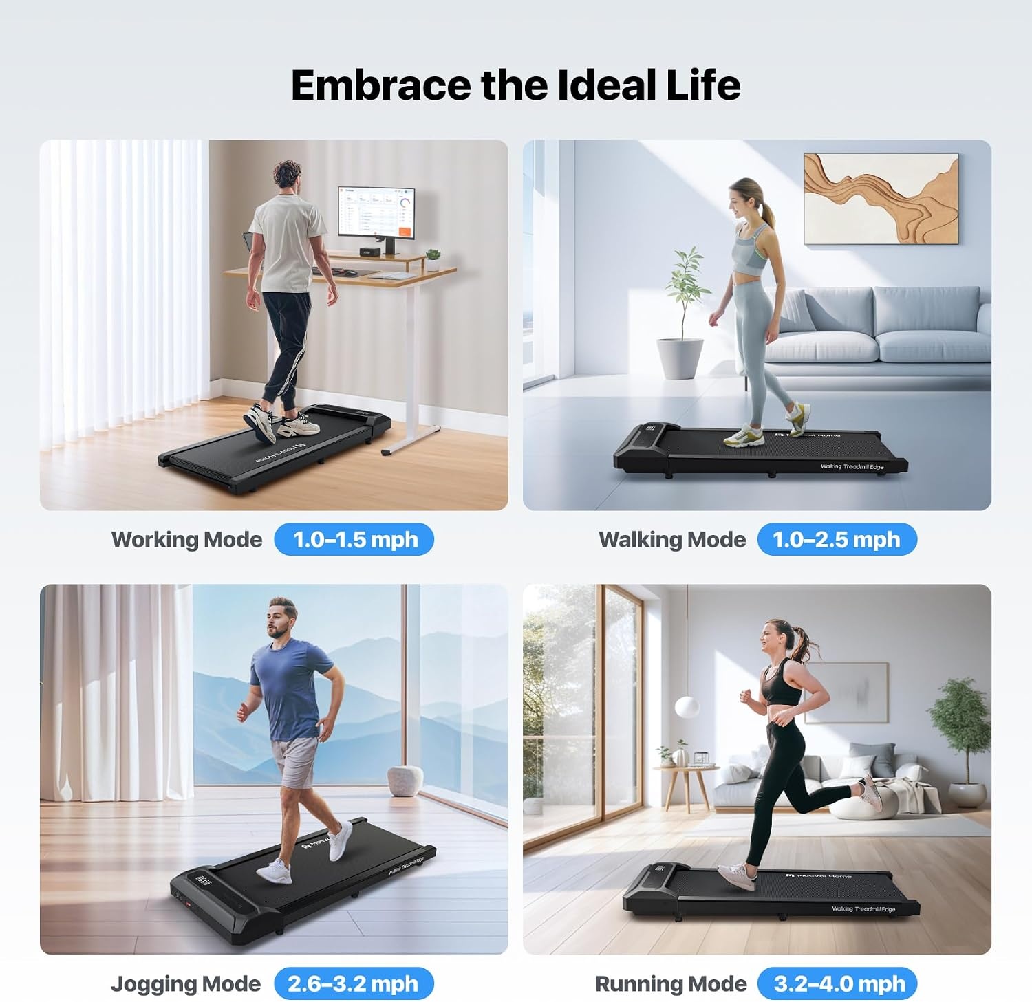 Tapis de marche pliable ultra-compact - Jusqu'à 35% de réduction