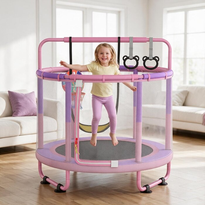 Trampoline multifonction 1,2m avec accessoires - Jusqu'à -34% sur l'outlet
