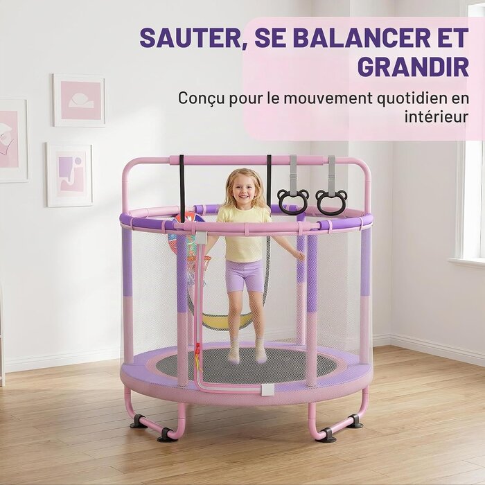 Trampoline multifonction 1,2m avec accessoires - Jusqu'à -34% sur l'outlet
