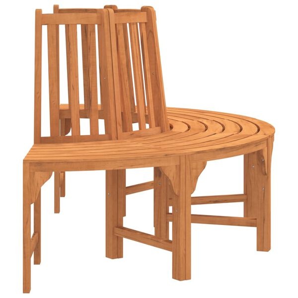 Banc d'arbre demi-lune en eucalyptus massif - Jusqu'à 35% de remise