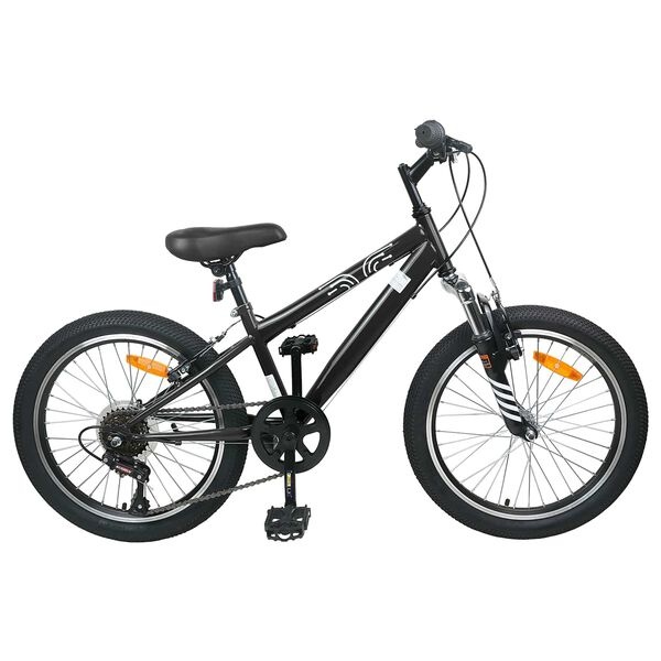 VTT Enfant 24 pouces 6 vitesses - Noir - Jusqu'à -30% de remise