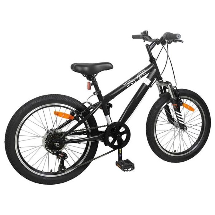 VTT Enfant 24 pouces 6 vitesses - Noir - Jusqu'à -30% de remise
