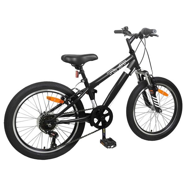 VTT Enfant 24 pouces 6 vitesses - Noir - Jusqu'à -30% de remise