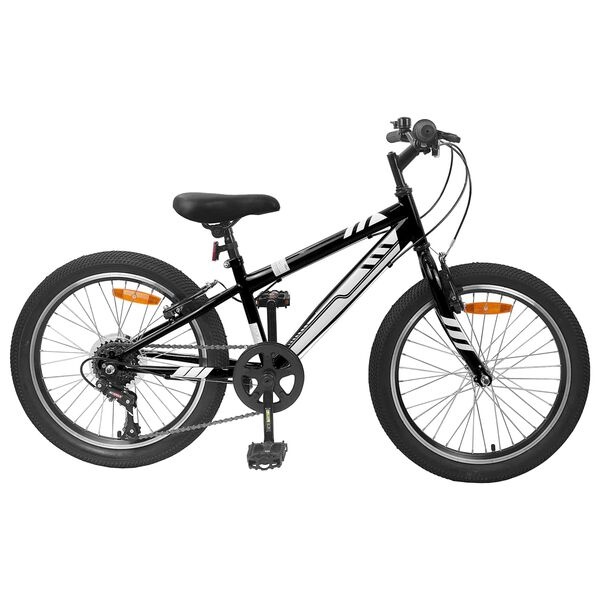 VTT Enfant 24 pouces 6 Vitesses - Noir - Jusqu'à -30% sur votre vélo