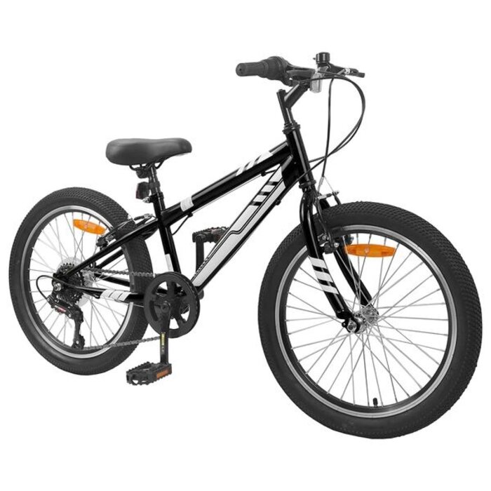 VTT Enfant 24 pouces 6 Vitesses - Noir - Jusqu'à -30% sur votre vélo