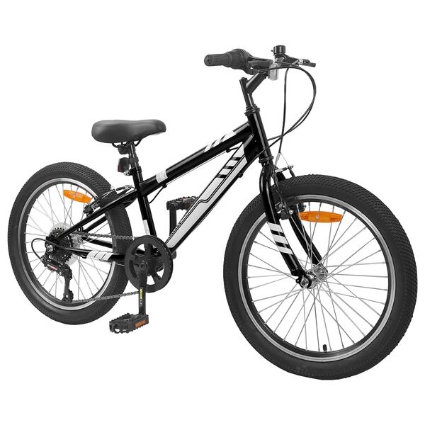VTT Enfant 24 pouces 6 Vitesses - Noir - Jusqu'à -30% sur votre vélo